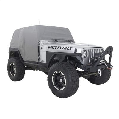 Smittybilt Water-Resistant Cab Cover with Door Flaps (Gray) – 1061 view 1