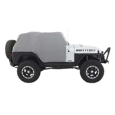 Smittybilt Water-Resistant Cab Cover with Door Flaps (Gray) – 1061 view 3