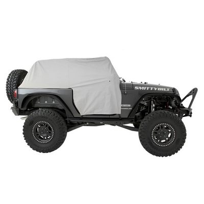 Smittybilt Water-Resistant Cab Cover with Door Flaps (Gray) – 1068 view 2