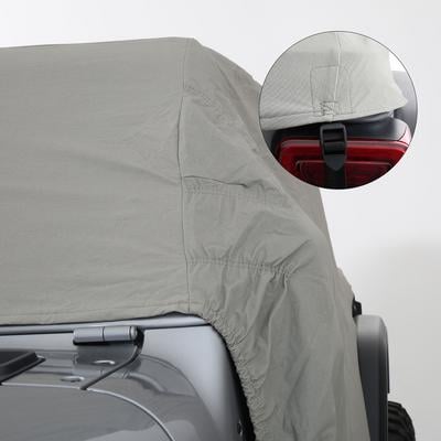 Water-Resistant Cab Cover with Door Flaps (Gray) – 1070 view 2