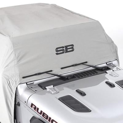 Smittybilt Water-Resistant Cab Cover with Door Flaps (Gray) – 1070 view 4