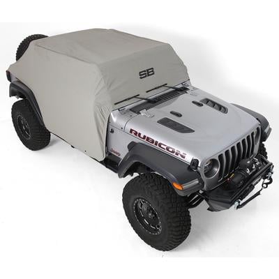 Water-Resistant Cab Cover with Door Flaps (Gray) – 1071 view 1
