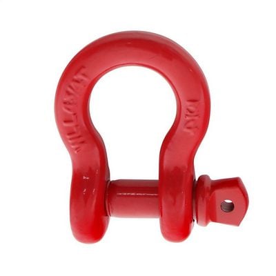 Smittybilt 3/4-inch D-ring Shackle (Red) – 13047R view 7
