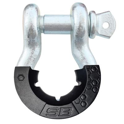 3/4-inch D-Ring Shackle with Isolator (Zinc) – 23047 view 1