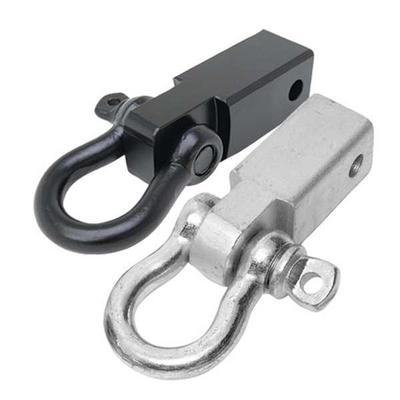 2″ Receiver Mounted D-Ring Shackle (Zinc) – 29312 view 2