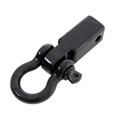 2-inch Receiver Mounted D-Ring Shackle (Black) – 29312B view 1