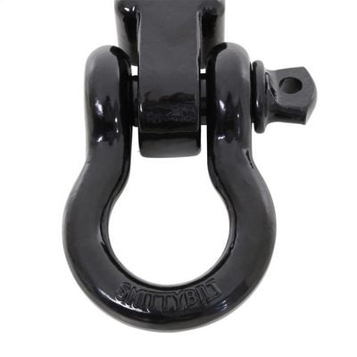 2-inch Receiver Mounted D-Ring Shackle (Black) – 29312B view 2
