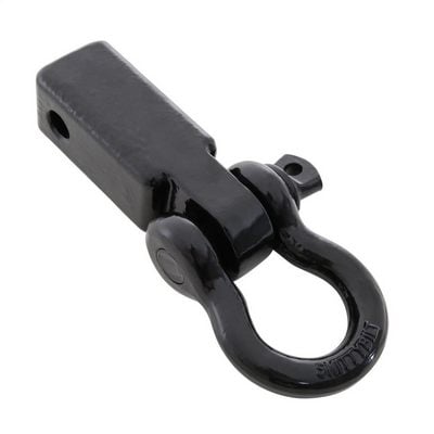 Smittybilt 2-inch Receiver Mounted D-Ring Shackle (Black) – 29312B view 2