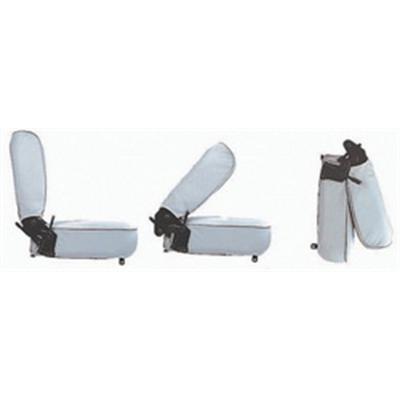 Smittybilt Fold and Tumble Rear Seat (Black) – 41315 view 2