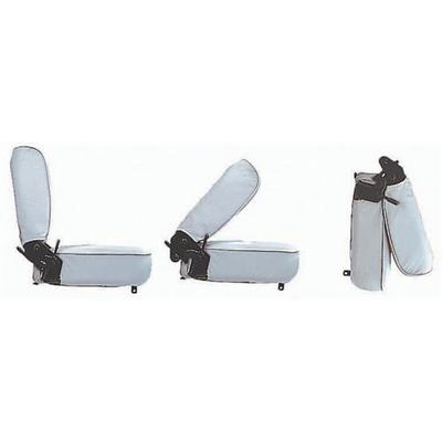 Smittybilt Fold and Tumble Rear Seat (Black) – 41315 view 4