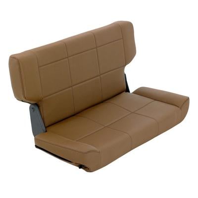 Smittybilt Fold and Tumble Rear Seat (Spice) – 41517 view 1
