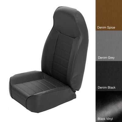 Smittybilt Standard Bucket Seat (Denim Black) – 44915 view 2