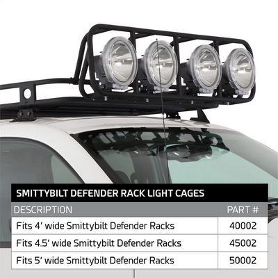 Smittybilt Defender Rack Light Cage – 45002 view 5