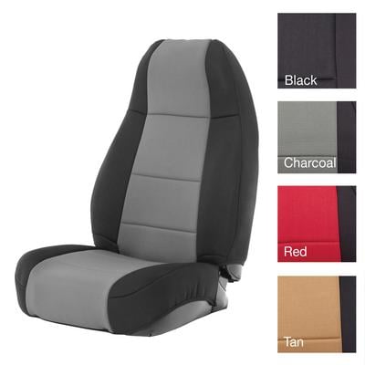 Neoprene Front and Rear Seat Cover Kit (Black/Gray) – 471022 view 4