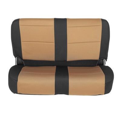 Smittybilt Neoprene Front and Rear Seat Cover Kit (Black/Tan) – 471125 view 4