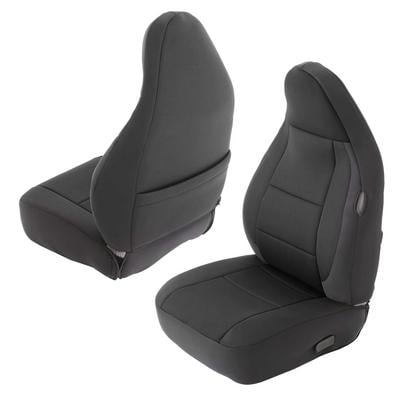 Neoprene Front and Rear Seat Cover Kit (Black) – 471201 view 2