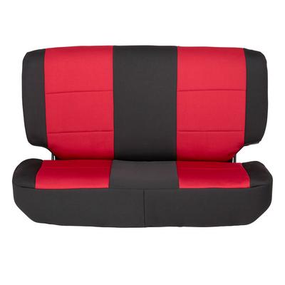Smittybilt Neoprene Front and Rear Seat Cover Kit (Black/Red) – 471230 view 4