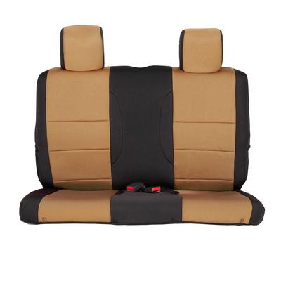Smittybilt Neoprene Front and Rear Seat Cover Kit (Black/Tan) – 471425 view 4