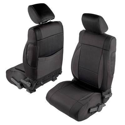 Smittybilt Neoprene Front and Rear Seat Cover Kit (Black/Black) – 471501 view 2