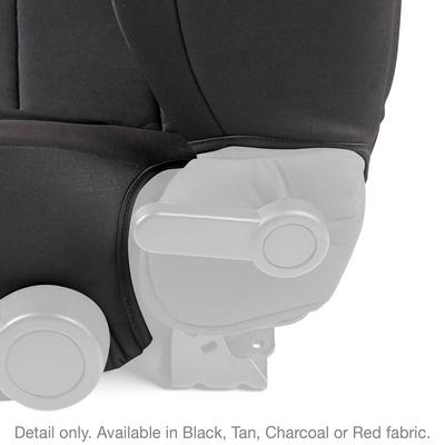 Neoprene Front and Rear Seat Cover Kit (Black) – 471601 view 5