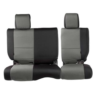 Smittybilt Neoprene Front and Rear Seat Cover Kit (Black/Gray) – 471622 view 6