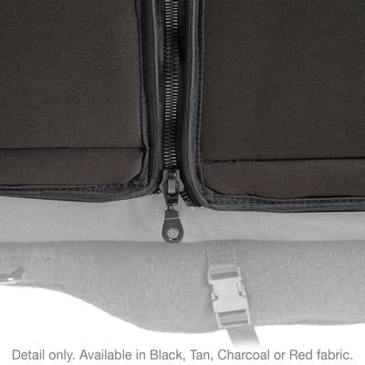 Neoprene Front and Rear Seat Cover Kit (Black/Tan) – 471625 view 9