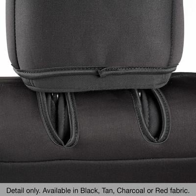Neoprene Front and Rear Seat Cover Kit (Black/Red) – 471630 view 4