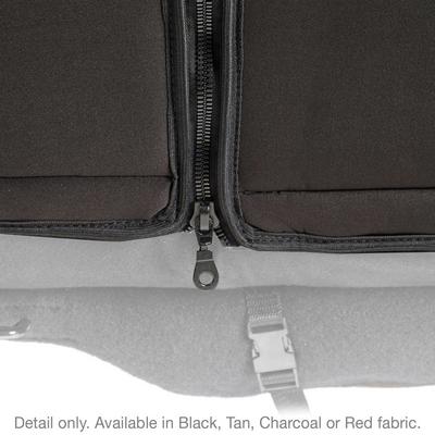 Smittybilt Neoprene Front and Rear Seat Cover Kit (Black/Red) – 471630 view 6