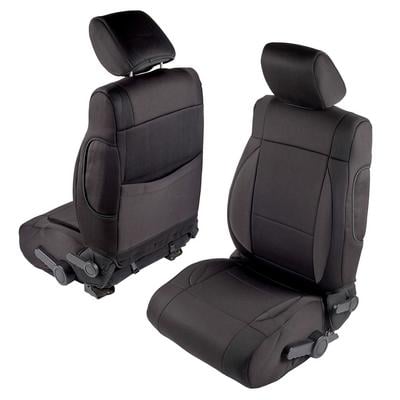 Smittybilt Neoprene Front and Rear Seat Cover Kit (Black/Black) – 471701 view 6