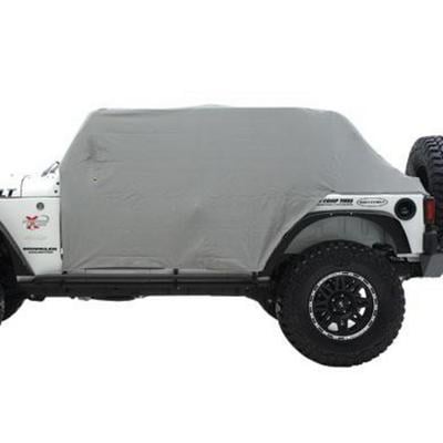 Water-Resistant Cab Cover with Door Flaps (Gray) – 1060 view 1