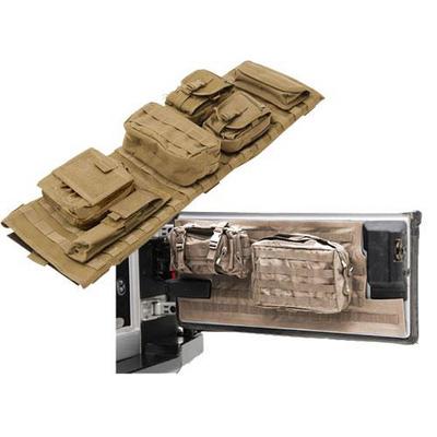 Smittybilt G.E.A.R Overhead Console Package, Coyote Tan – GEAROH6 view 1