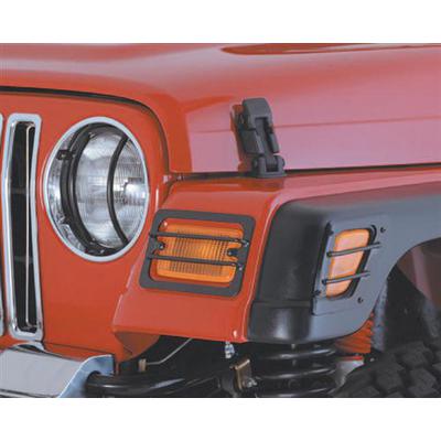 Smittybilt Euro Turn Signal/ Side Marker Covers, Stainless – 5470 view 2