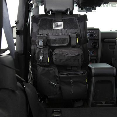 Smittybilt G.E.A.R. Front Seat Cover (Black) – 5661001 view 2