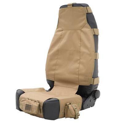 Smittybilt G.E.A.R. Front Seat Cover (Coyote Tan) – 5661024 view 6