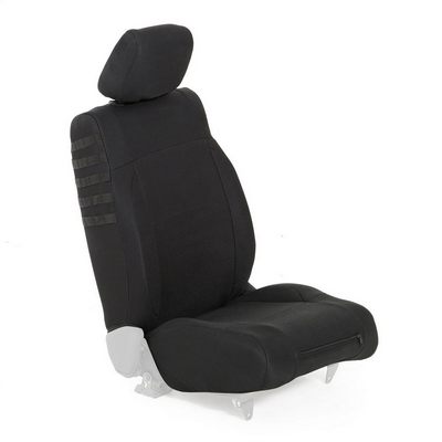 Smittybilt G.E.A.R. Custom Fit Front Seat Covers (Black) – 56647701 view 8
