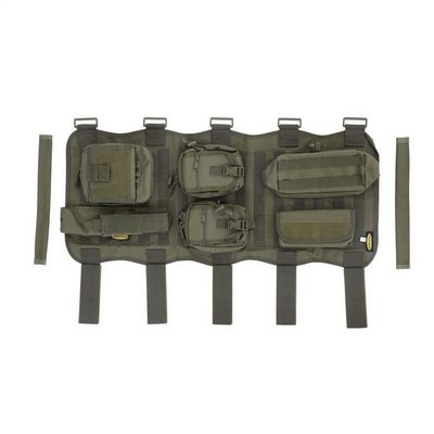 Smittybilt G.E.A.R. Overhead Console, Olive Drab – 5665031 view 1