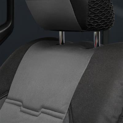 GEN2 Neoprene Front and Rear Seat Cover Kit (Black/Charcoal) – 577122 view 6