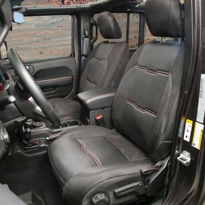 Smittybilt GEN2 Neoprene Front and Rear Seat Cover Kit (Black/Black) – 576201 view 1