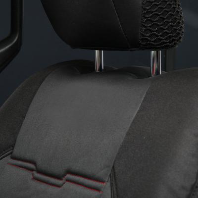 Smittybilt GEN2 Neoprene Front and Rear Seat Cover Kit (Black/Black) – 578101 view 7