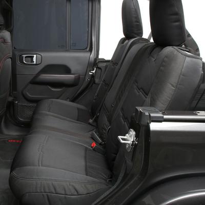 Smittybilt GEN2 Neoprene Front and Rear Seat Cover Kit (Black/Black) – 578101 view 6