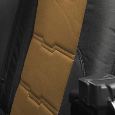 Smittybilt GEN2 Neoprene Front and Rear Seat Cover Kit (Tan/Black) – 578125 view 7