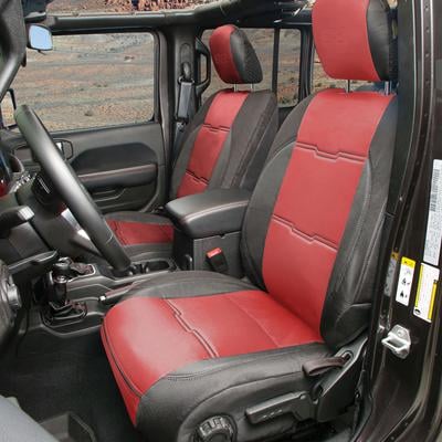 Smittybilt GEN2 Neoprene Front and Rear Seat Cover Kit (Red/Black) – 576230 view 1