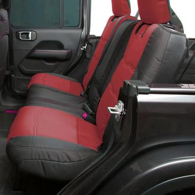 GEN2 Neoprene Front and Rear Seat Cover Kit (Red/Black) – 578130 view 8