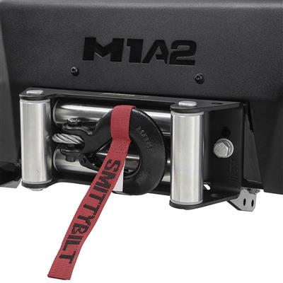 Smittybilt M1A2 Modular Winch Front Bumper (Black) – 612931 view 19