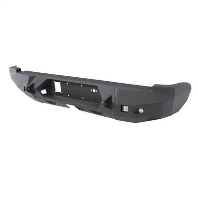 Smittybilt M1 Chevy Rear Bumper with D-ring Mounts and Additional Rear Lights Included (Black) – 614820 view 5