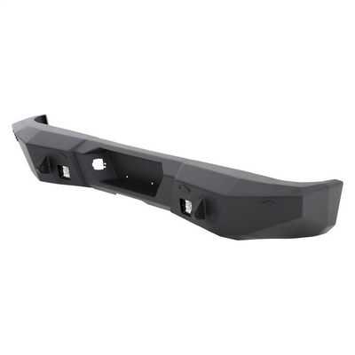 Smittybilt M1 Toyota Tundra Rear Bumper with D-ring Mounts and Additional Rear Lights Included (Black) – 614840 view 5