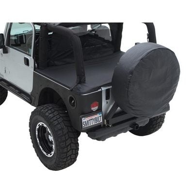 Smittybilt Jeep Tonneau Cover (Black Denim) – 701015 view 1