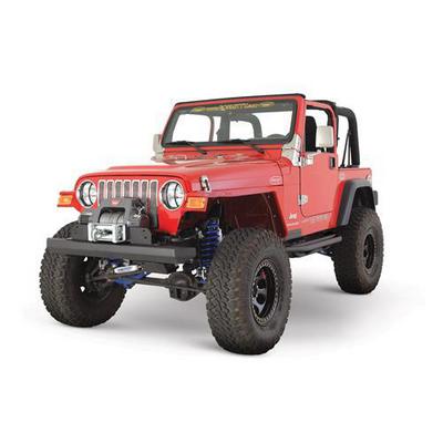 Smittybilt Billet Aluminum Grille Inserts for Jeep TJ & LJ Wrangler (Chrome) – 75511 view 5