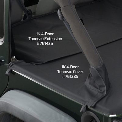 Smittybilt Jeep Tonneau Cover (Black Diamond) – 761435 view 3