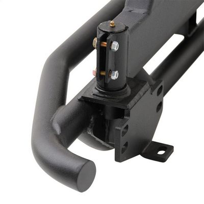 SRC Rear Bumper and Tire Carrier with Receiver Hitch (Black) – 76621 view 5